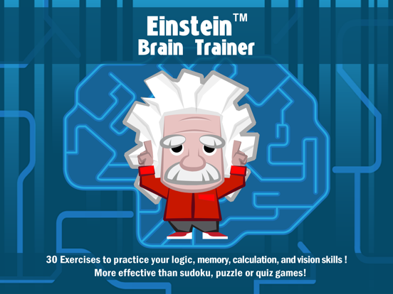 Screenshot #1 for Einstein™ Brain Training HD