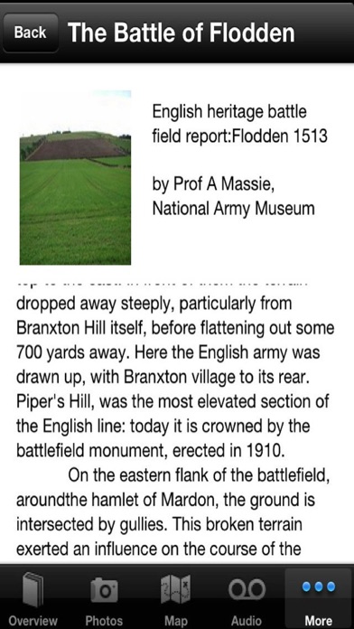 Pocket Tours - Flodden Screenshot