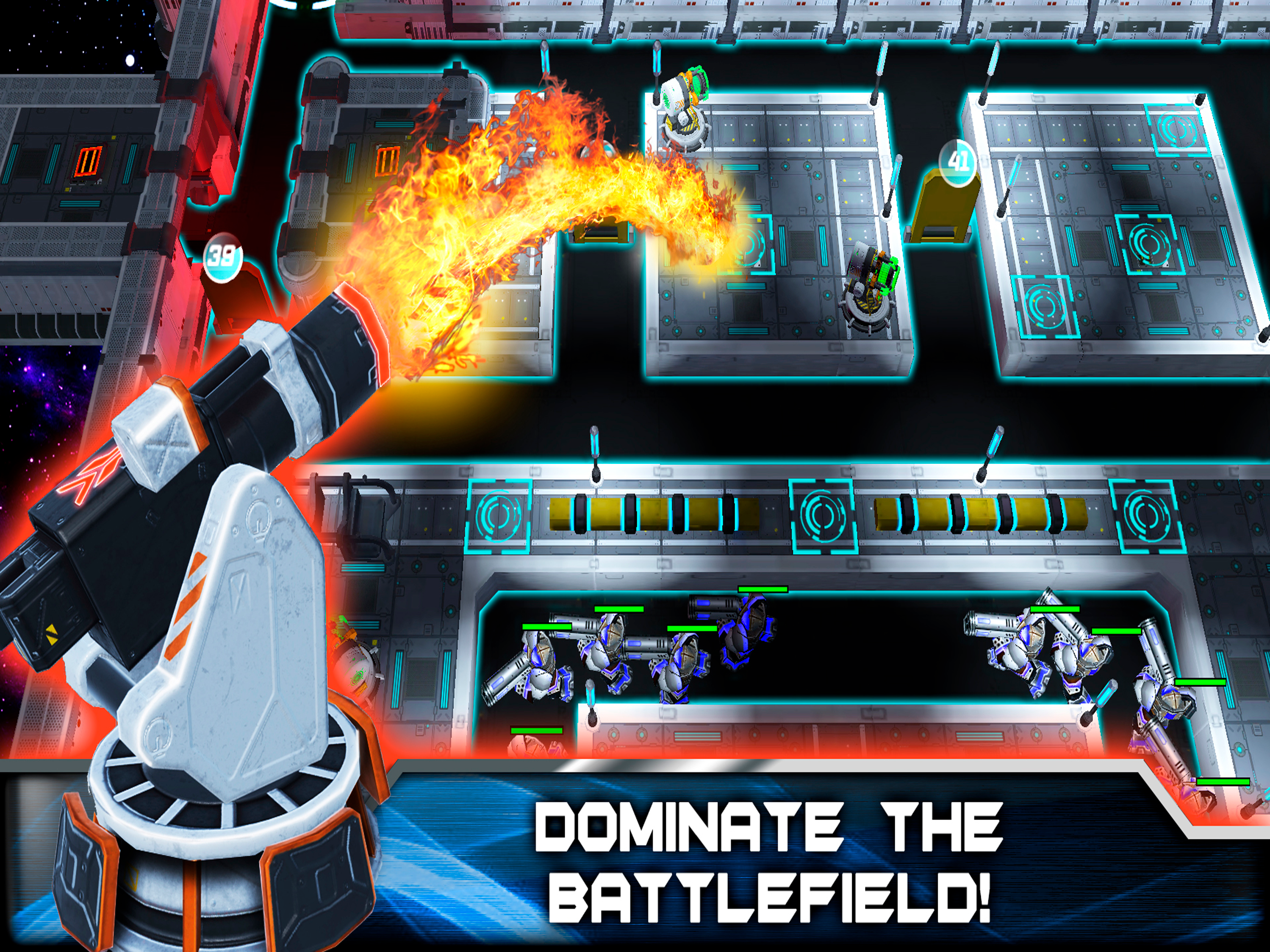 Space Tower Defense ModuleTD 2 screenshot 15