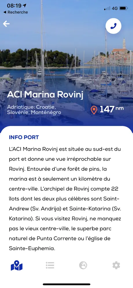 Guide des ports: Croatie