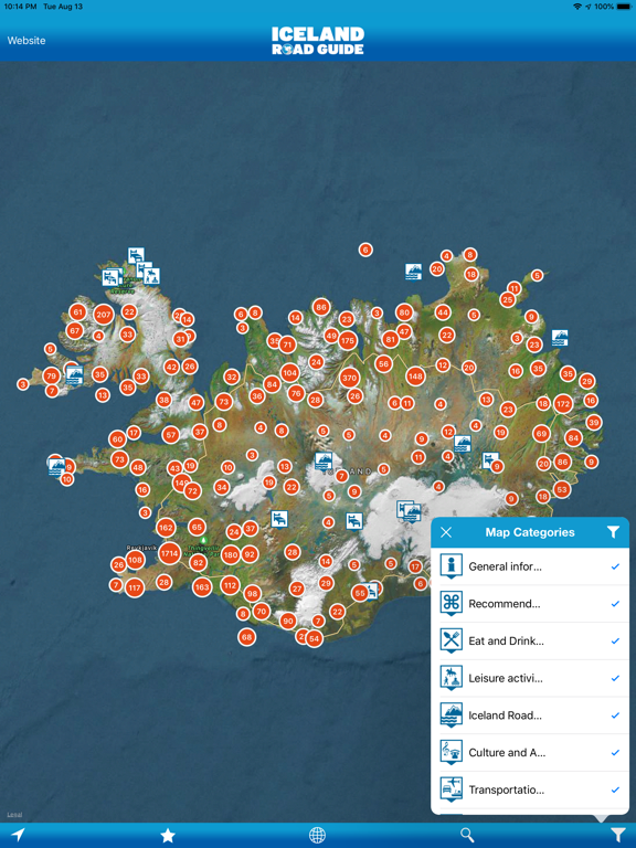 Screenshot #4 pour Iceland Road Guide