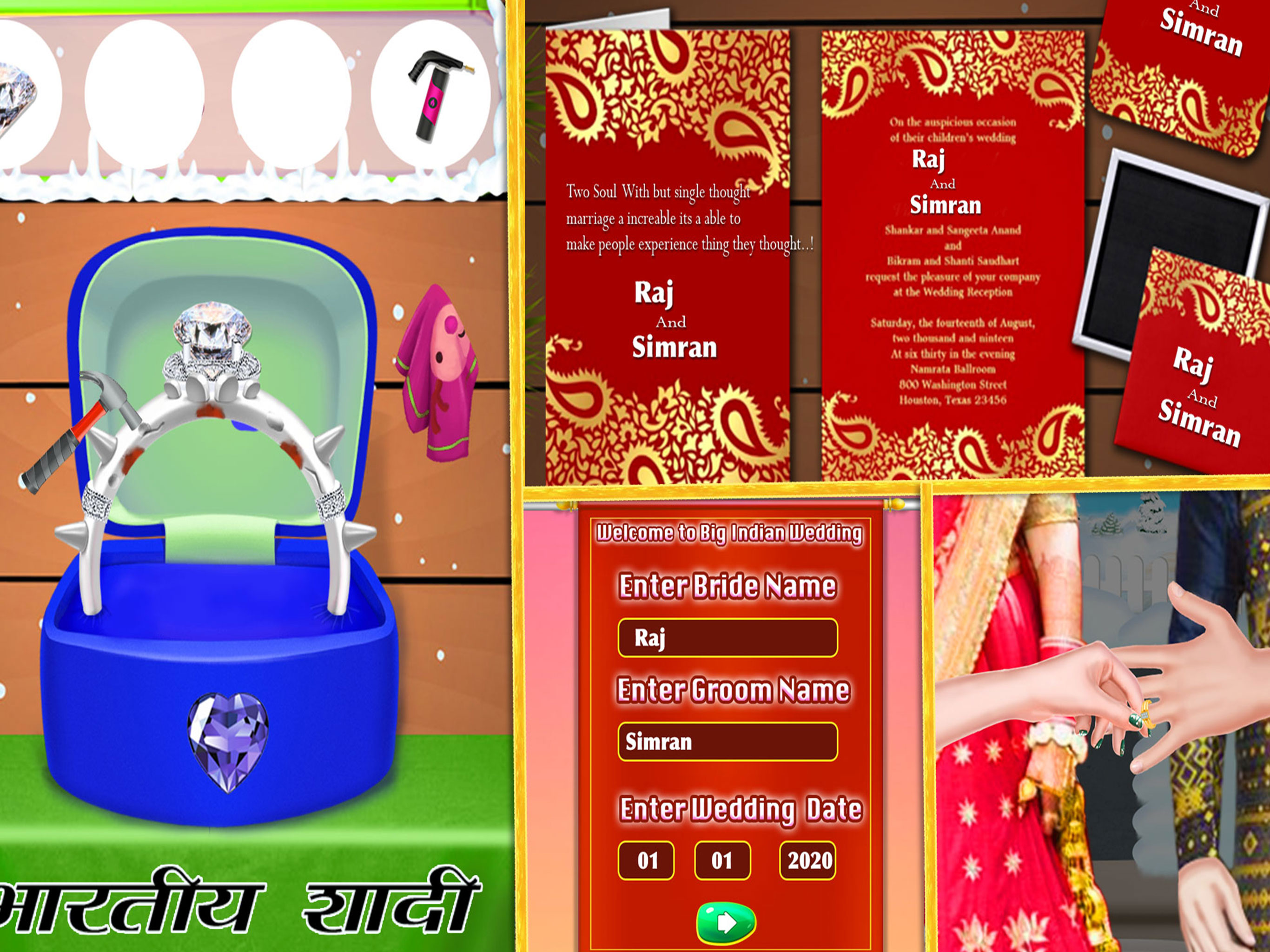 Indian Winter Wedding GirlGame screenshot 10