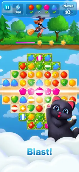 Game screenshot Witch Adventure - Puzzle Game apk