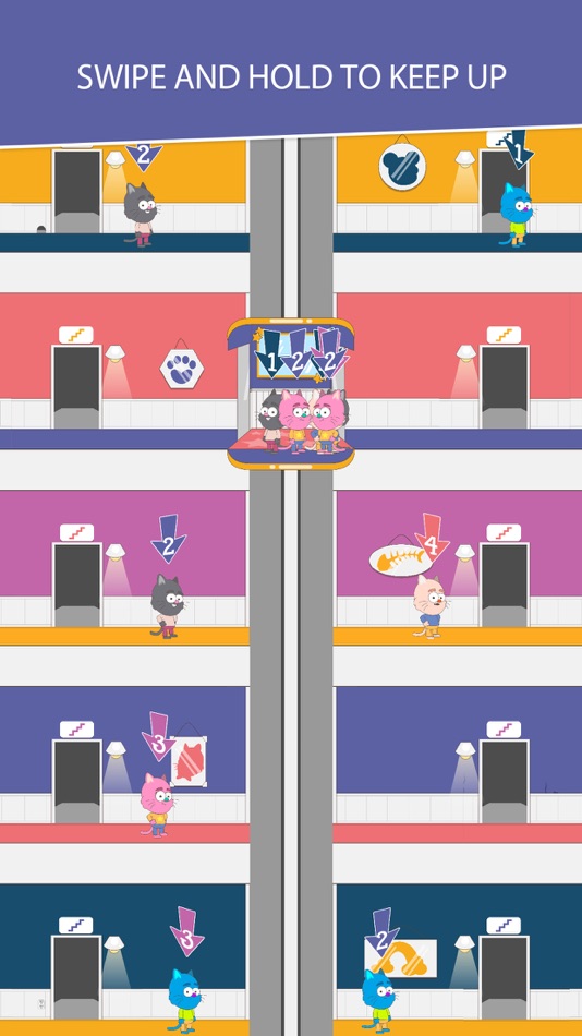 #1. Lazy Cat Lift (iOS) 由: LAST HAVEN GAMES LLC