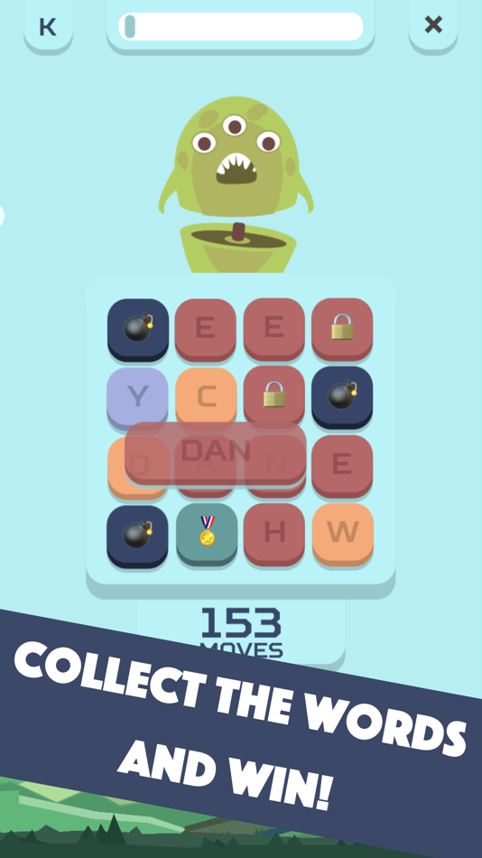 #2. Monsters VS. Words: match-3 (iOS) 由: Danila Danilenko