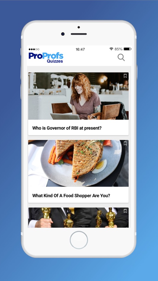 #1. ProProfs Quizzes (iOS) Podle: Batia Infotech