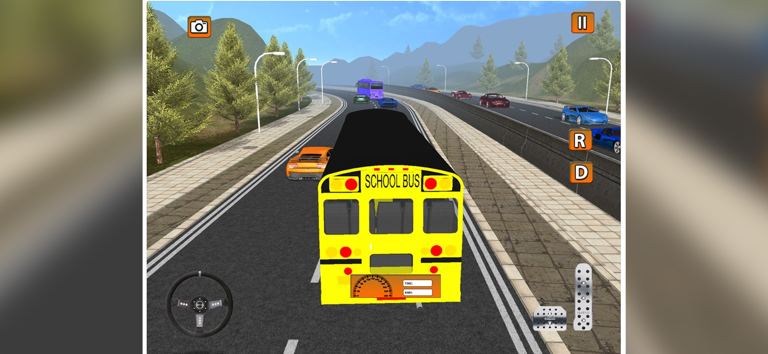 Schoolbus Driver Duty Sim 3d