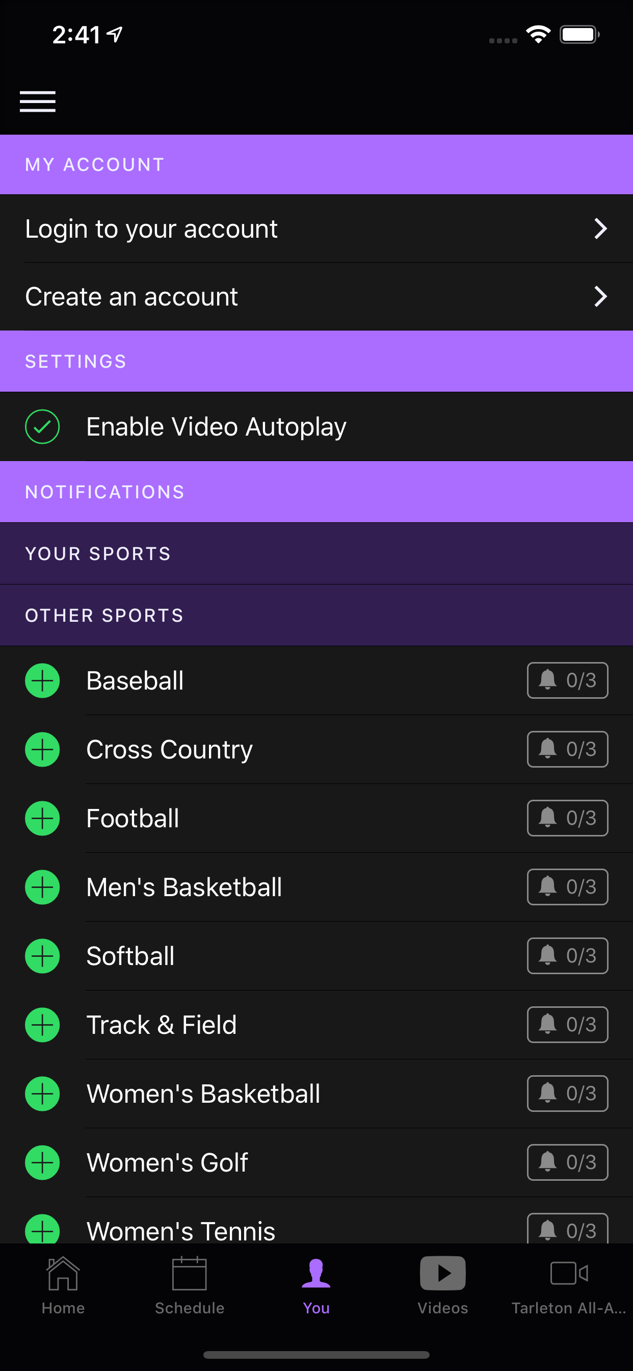 Tarleton Sports screenshot 3