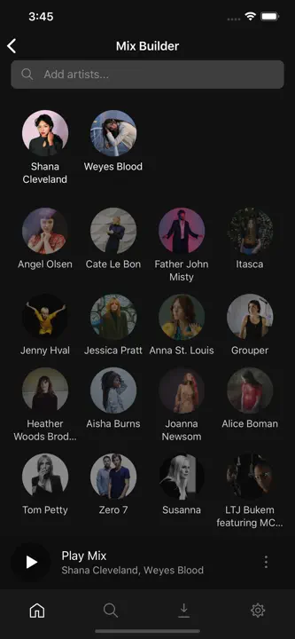 Plexamp: Screenshot 4 von 10