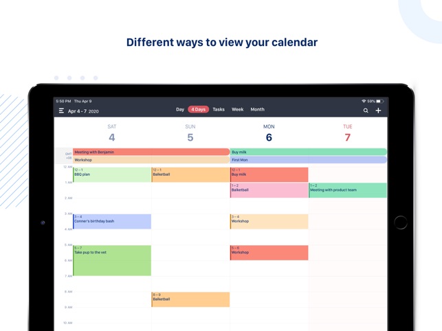 tiny calendar apple watch