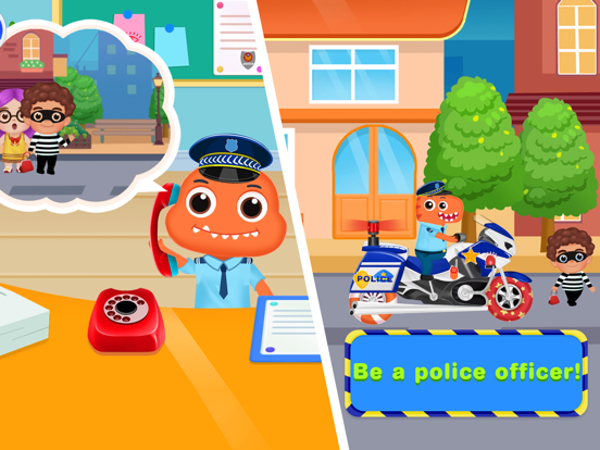 Screenshot #4 pour Voiture de police pour enfants