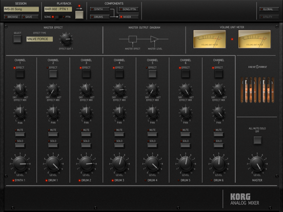 KORG iMS-20 iPad app afbeelding 5