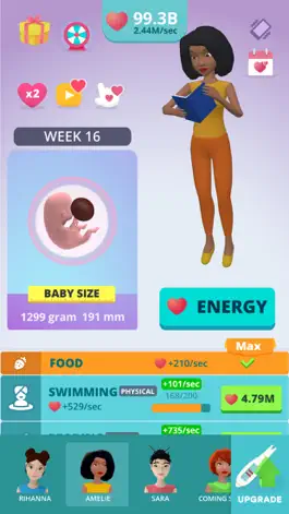 Game screenshot Baby & Mom Idle Life Simulator apk