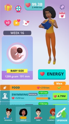 Baby & Mom Idle Life Simulator screenshot 2