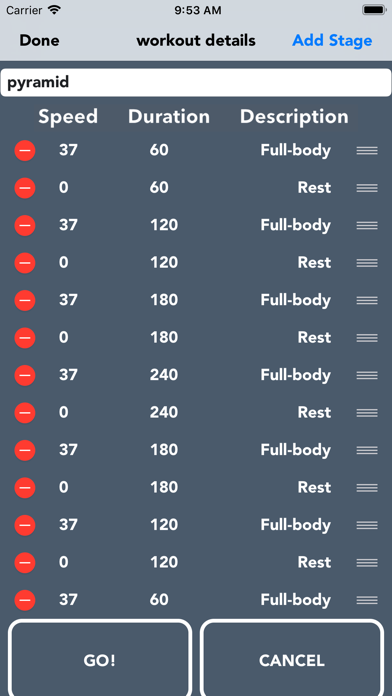 Screenshot #1 pour Rowing Machine Workouts