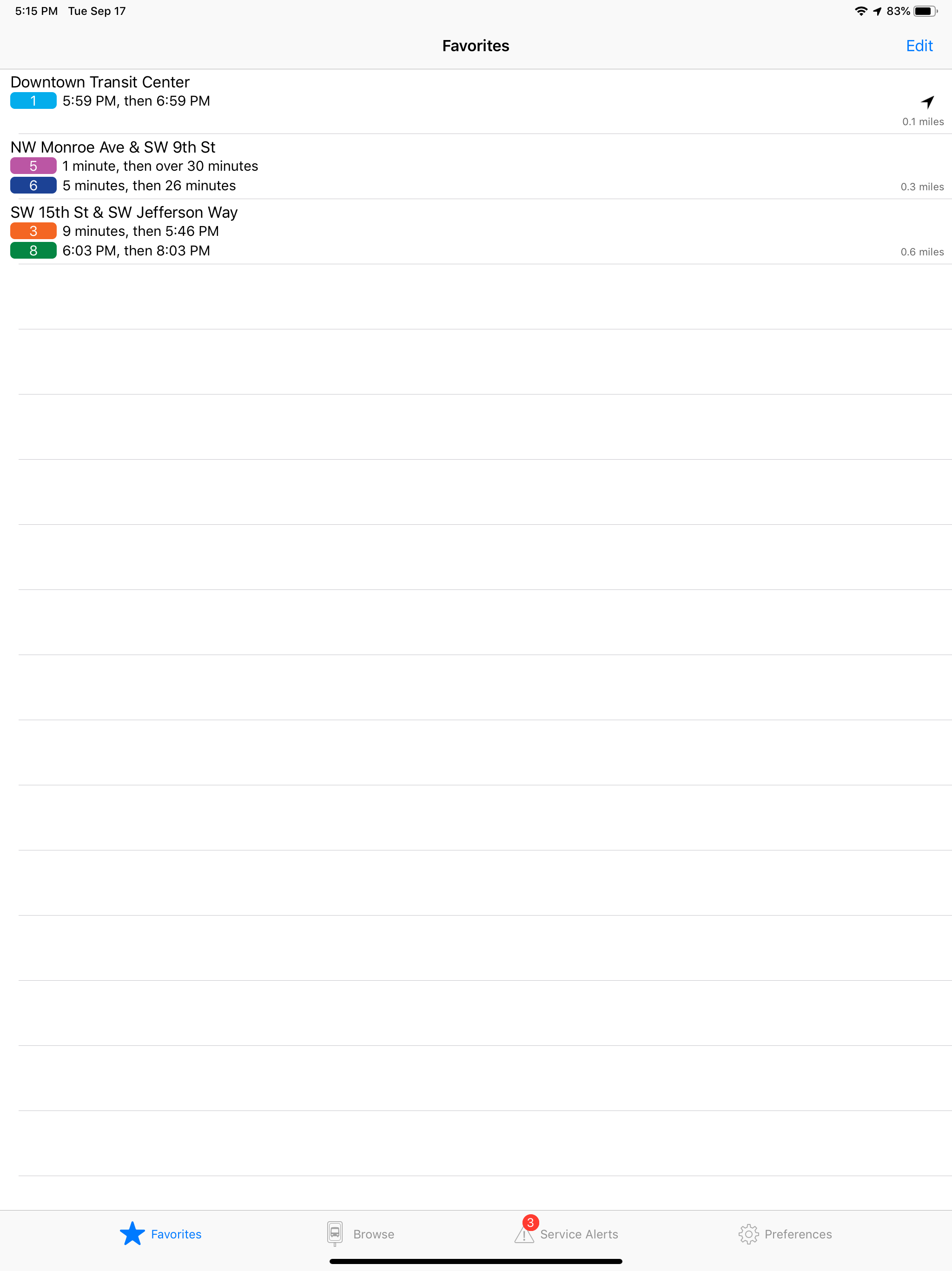 Corvallis Bus screenshot 4