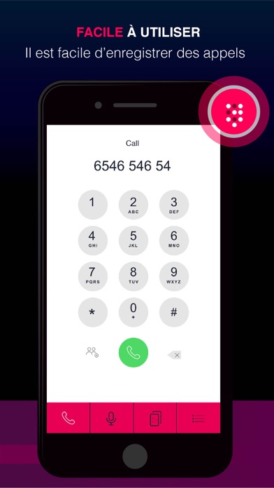 Screenshot #2 pour Call Recorder Live for Phone