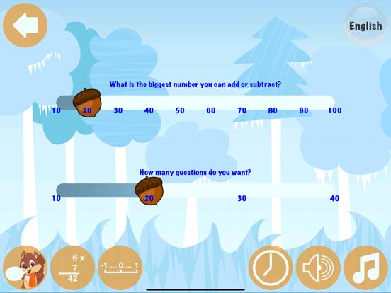 Maths Plus Minus - Arithmetic iPad screenshot 6 - Education app