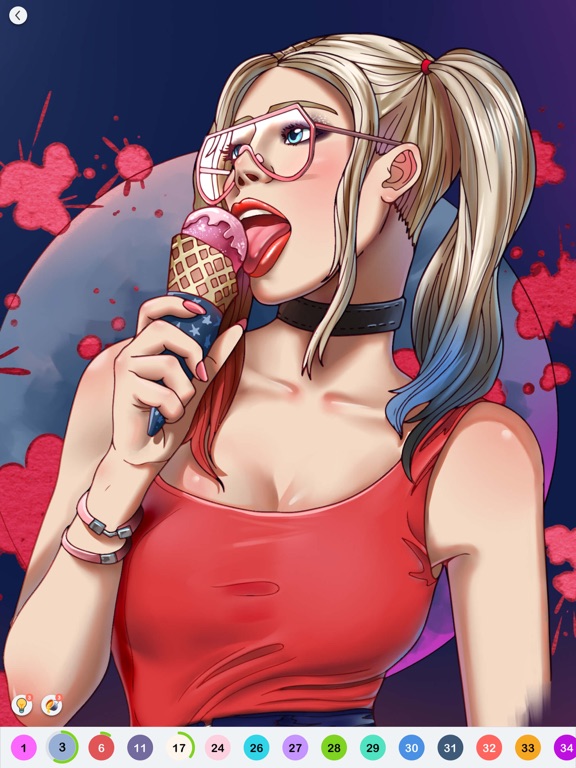 Color Fever - Color by Number iPad screenshot 4 - Games app