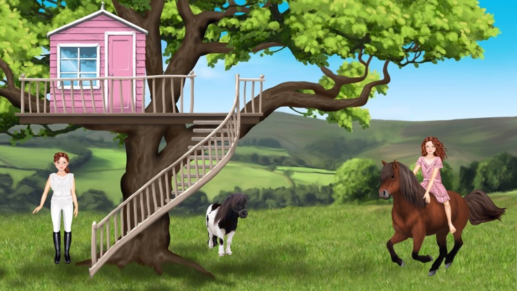 Pony und Reiter Anziehspass screenshot-9