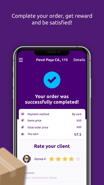 Tamam App Courier screenshot-4