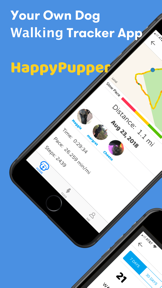 HappyPupper Dog Walker Tracker screenshot