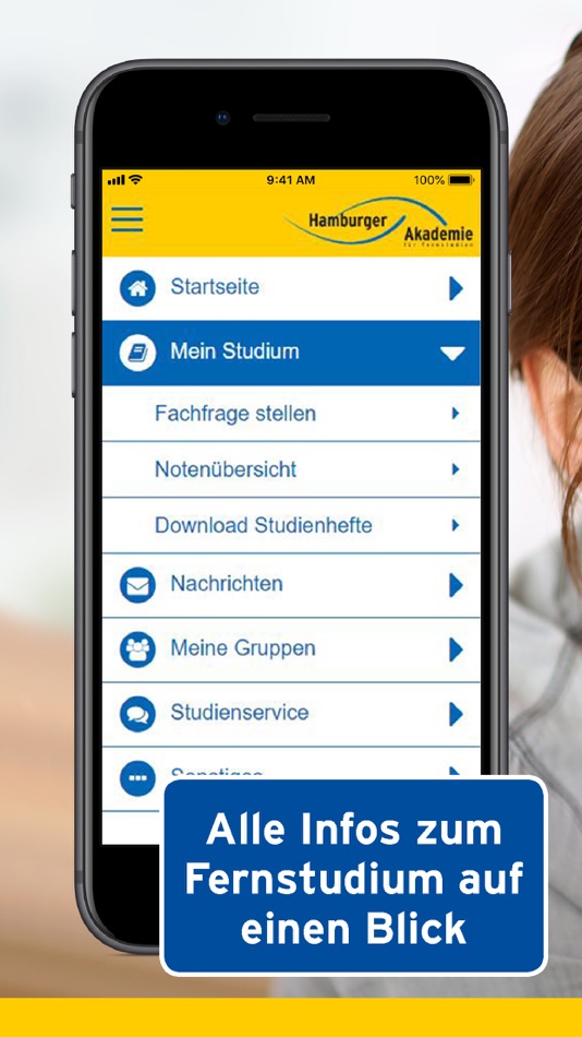 #1. smartLearn-Campus (iOS) 由: HAF Hamburger Akademie für Fernstudien GmbH