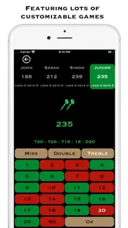 darts score pro iphone screenshot 2