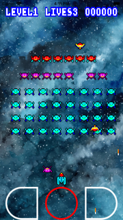 Retro Galaxians screenshot 1
