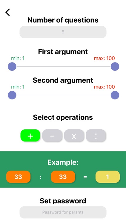 Basic math operations screenshot-3