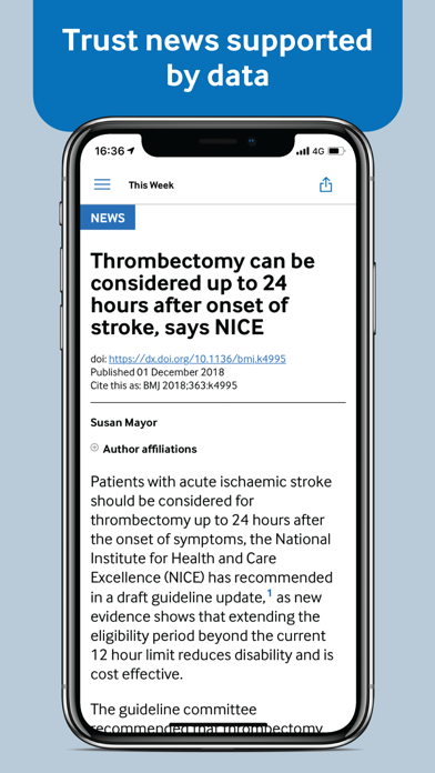 The BMJ Screenshot