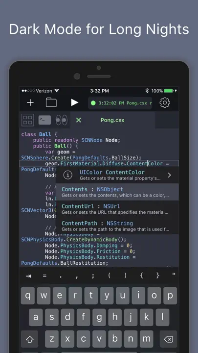 Continuous .NET C# And F# IDE iPhone-skjermbilde 4