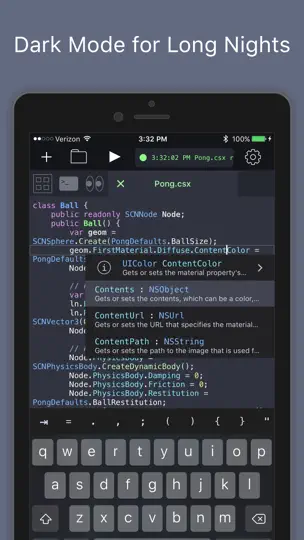 Captura de pantalla de Continuous .NET C# And F# IDE en iPhone 4
