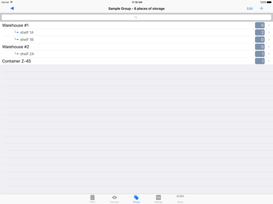 Stock Control Inventory iPad app afbeelding 5