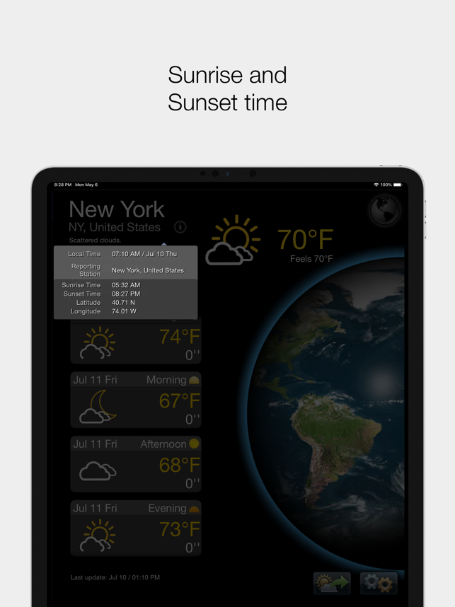 ‎Real Weather Forecast Screenshot