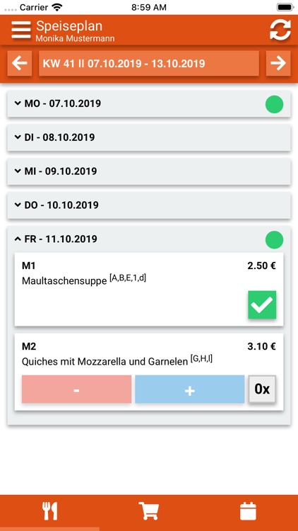 Mein Menü KiKü Dresden