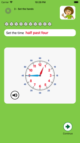 Learning to tell Time screenshot