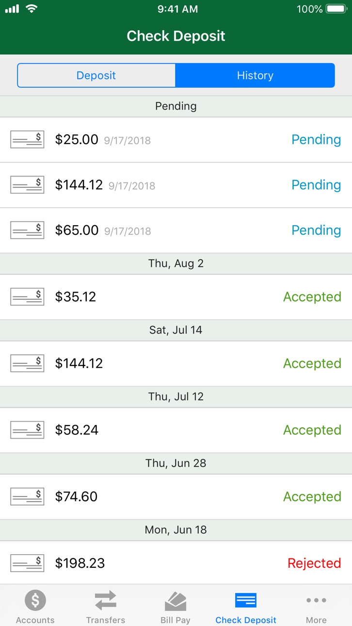 iPhone screenshot