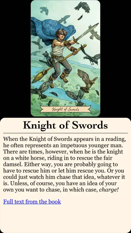 Everyday Witch Tarot screenshot 4 of 5
