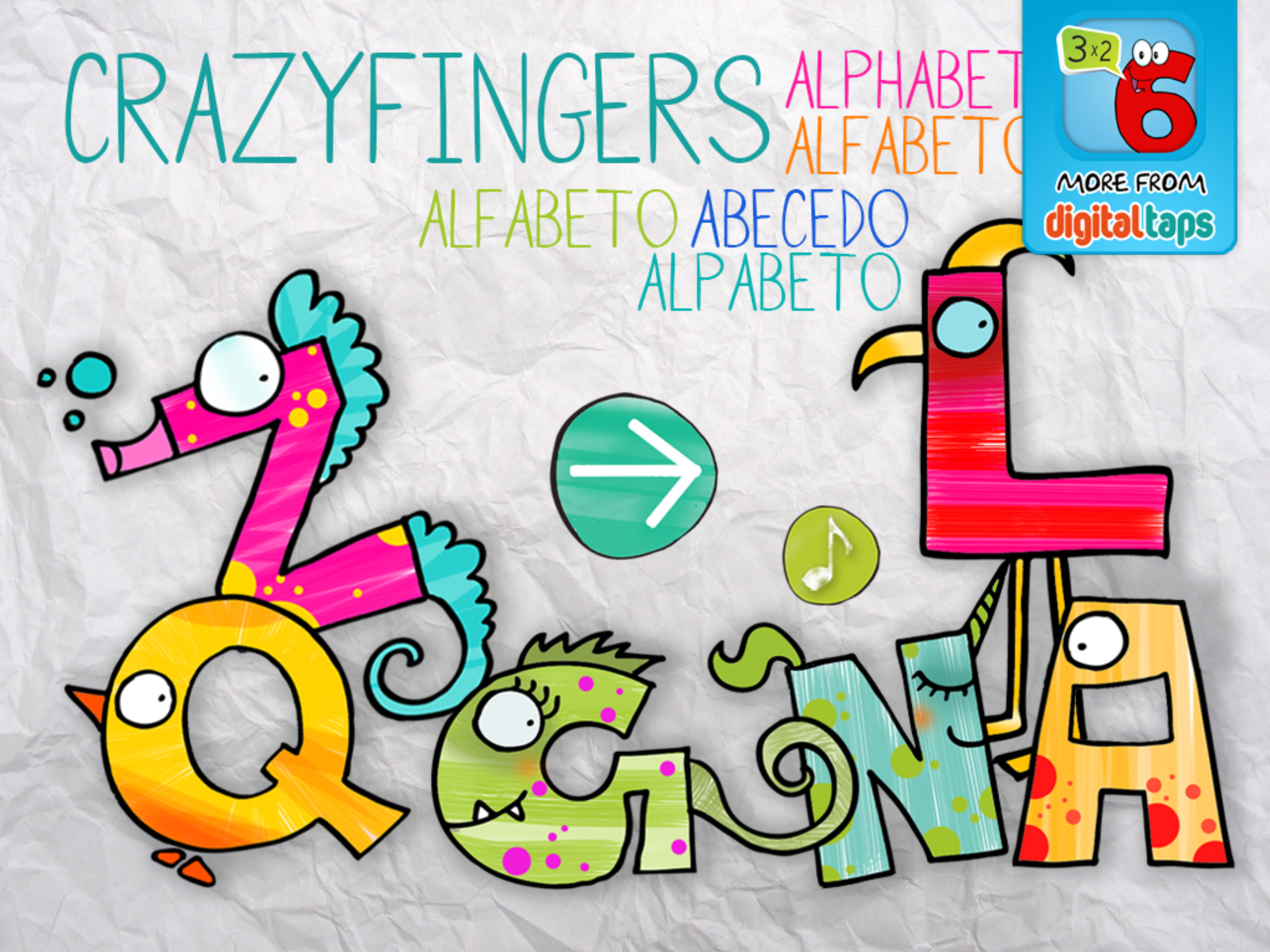 ABC Crazyfingers Alphabet screenshot 5