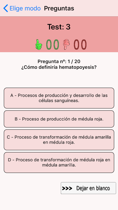 TestOpos Enfermería iPhone screenshot