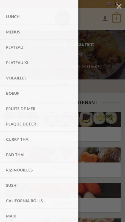 Fubao order and deliver