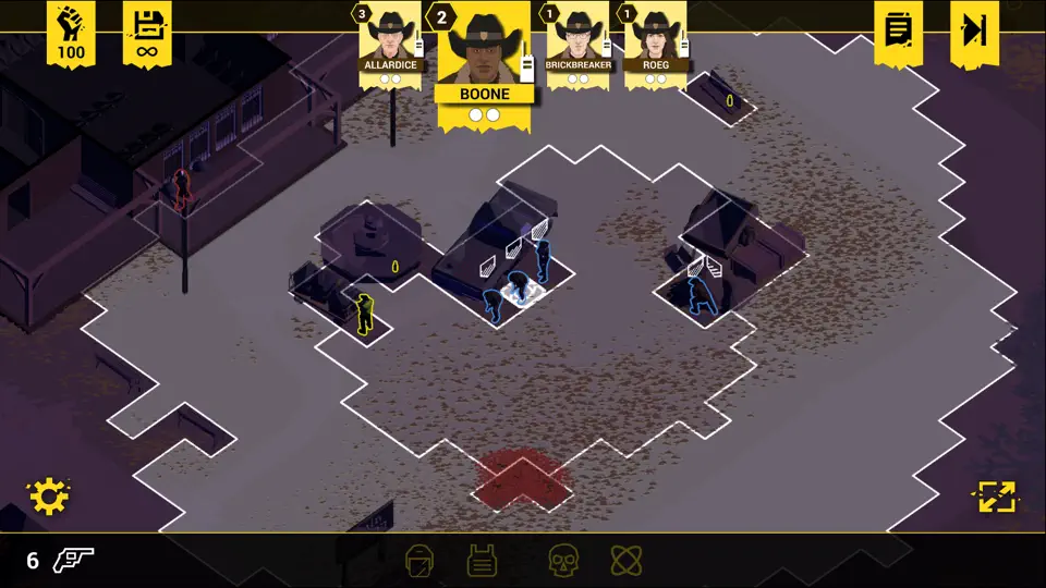 Скриншот Rebel Cops на iPhone 5