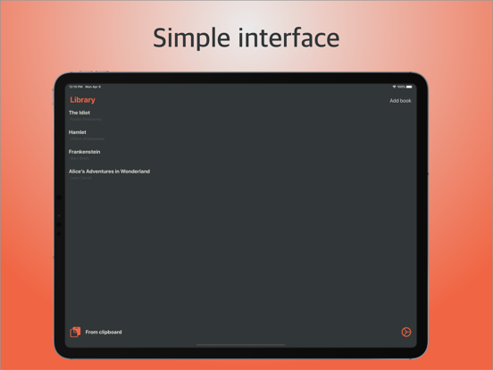 Screenshot #4 pour Reads - Easy to read books now