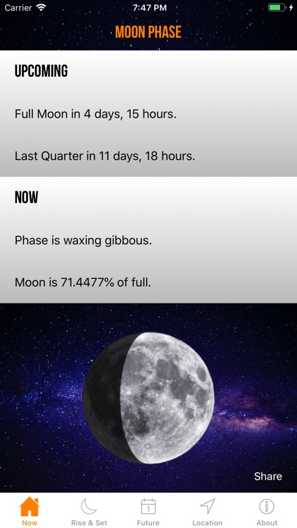 Moon Phase Calendar Plus