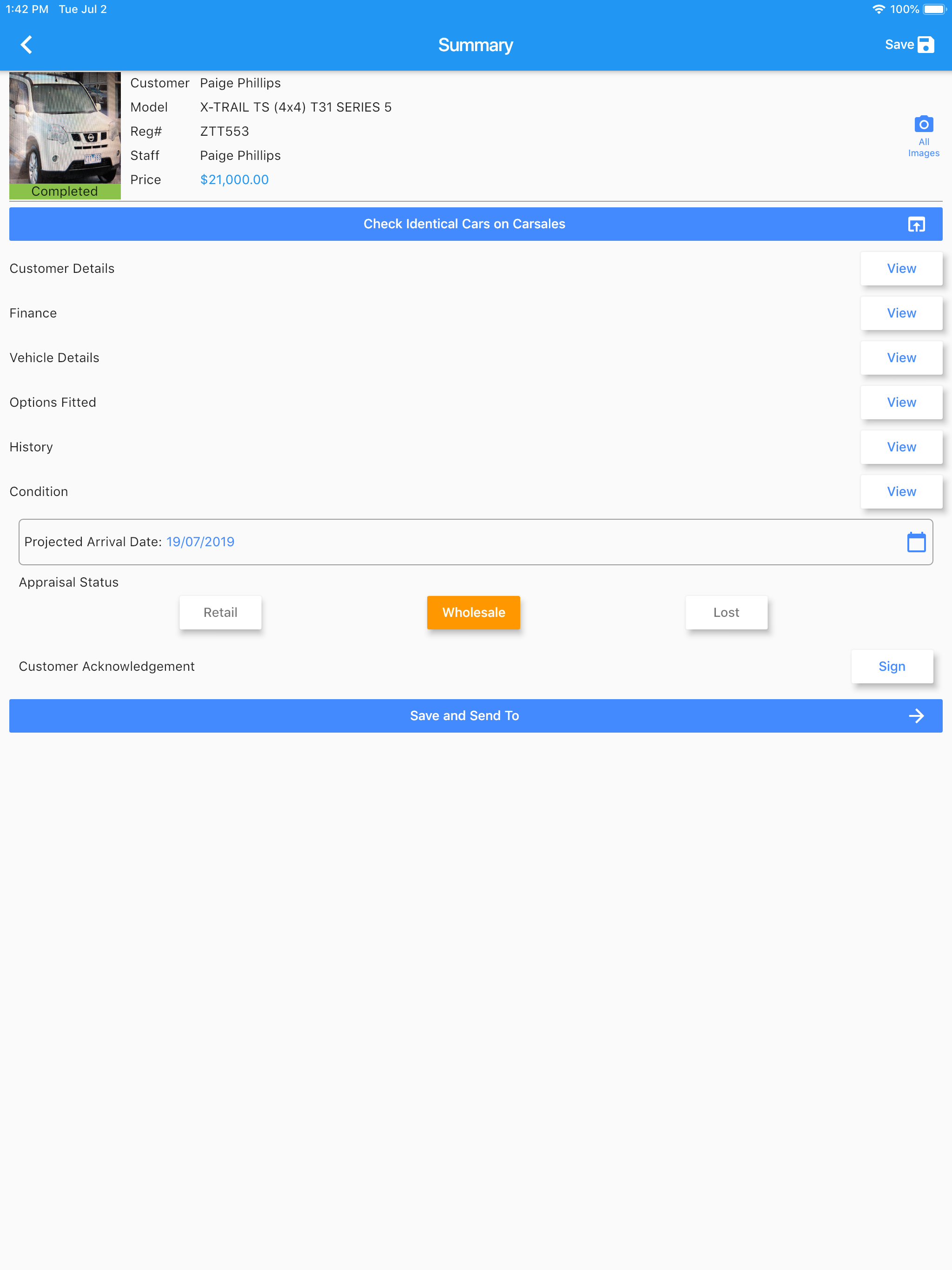 Dealer Drive Appraisals screenshot 8