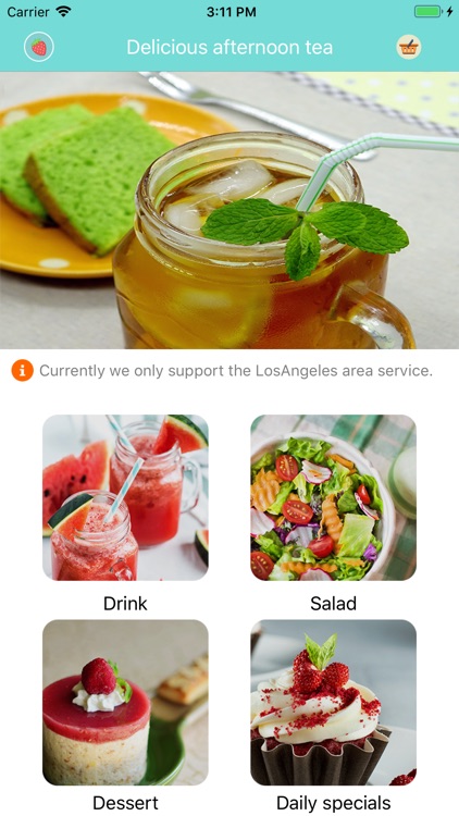 Delicious afternoon tea