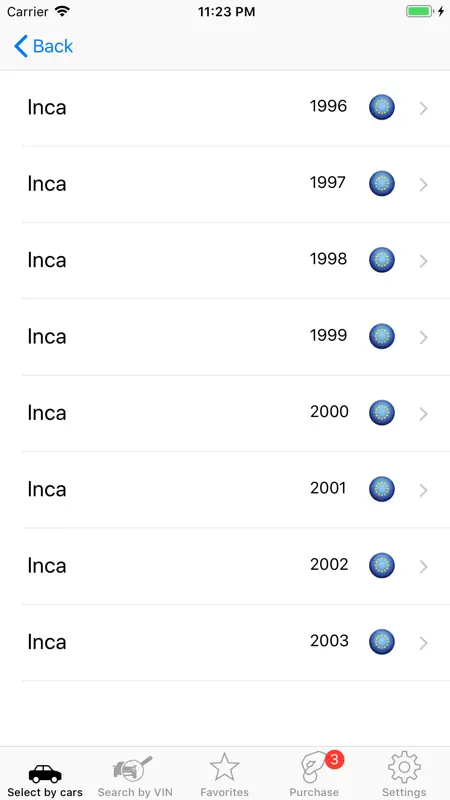 Piezas Seat y diagramas screenshot 5 of 6