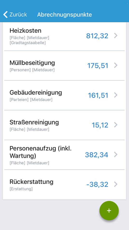 #2. Nebenkostenabrechnung (iOS) 由: Jasmin Ruettjerott