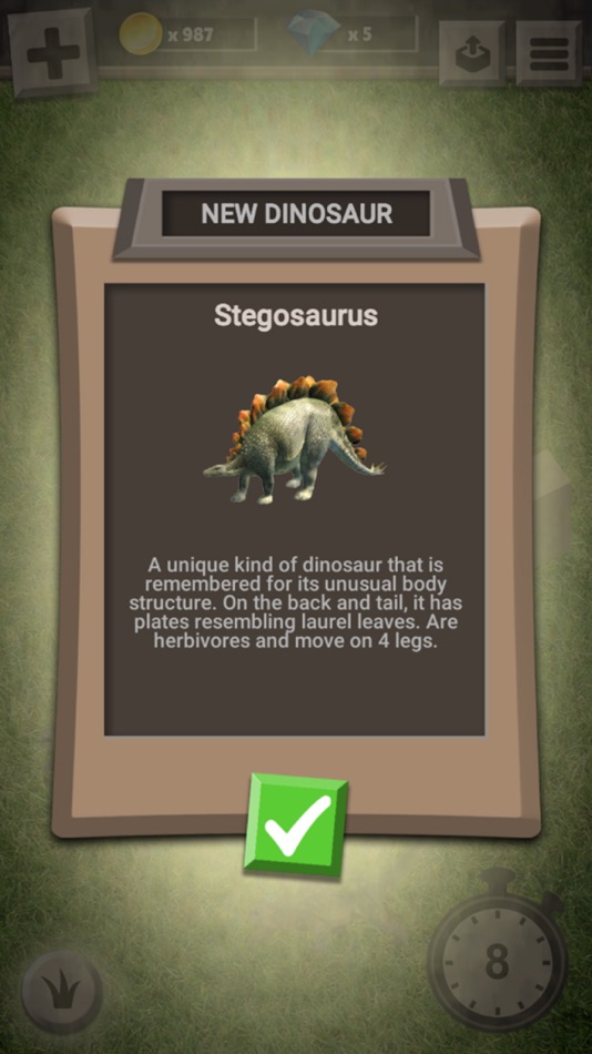 #2. Unknown planet: Dino evolution (iOS) 由: Denis Chugunov